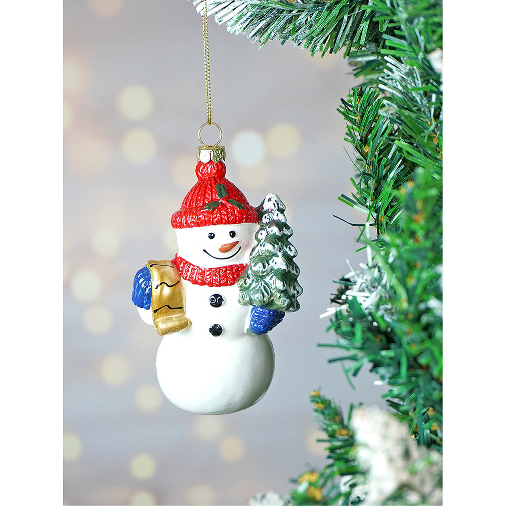 Cute Standing Snowman Christmas Tree Ornaments