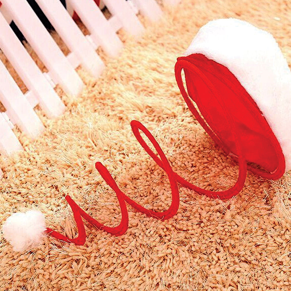 Ultra Bouncy Spring Santa Christmas Party Hats