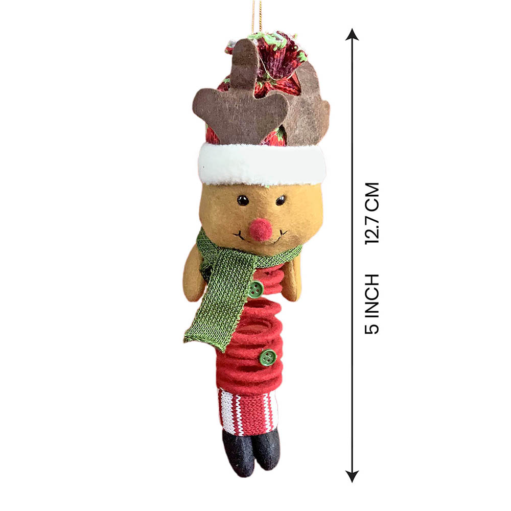 Spring Rudolf Reindeer christmas Tree ornament and Christmas Décor
