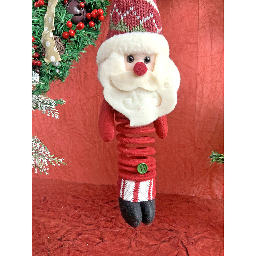 Spring Santa christmas Tree ornament and Christmas Décor