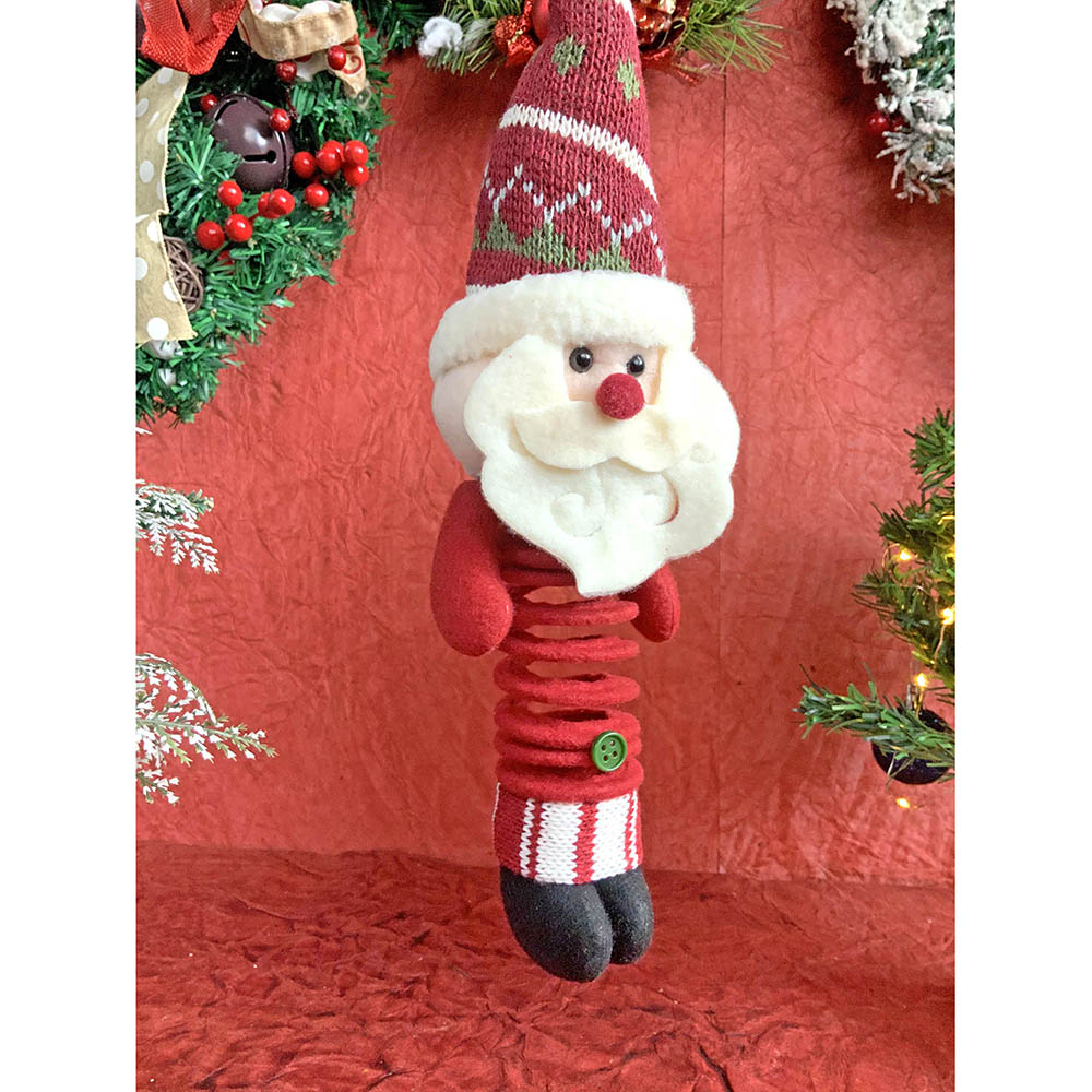 Spring Santa christmas Tree ornament and Christmas Décor