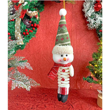 Spring Snowman christmas Tree ornament and Christmas Décor