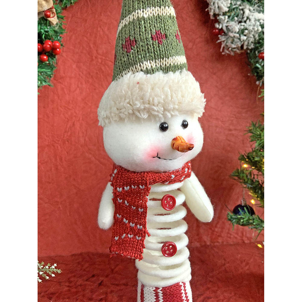 Spring Snowman christmas Tree ornament and Christmas Décor