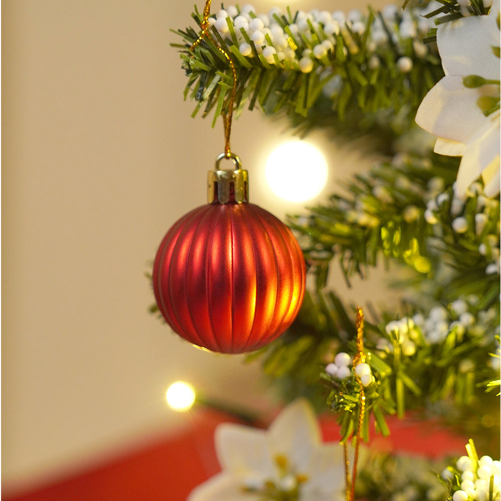 2.5feet, Star Tree  themed Snowfall with light & music Umbrella styled Christmas home Décor