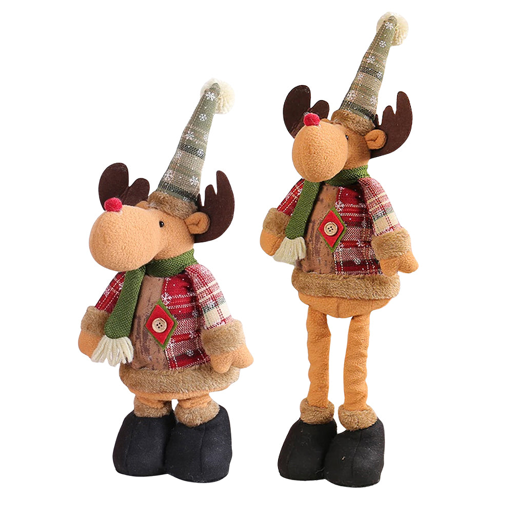 Extendable Legs Reindeer christmas Table and home Décor, 2.5 feet height