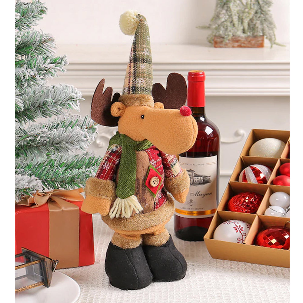 Extendable Legs Reindeer christmas Table and home Décor, 2.5 feet height