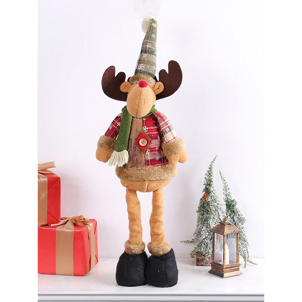 Extendable Legs Reindeer christmas Table and home Décor, 2.5 feet height