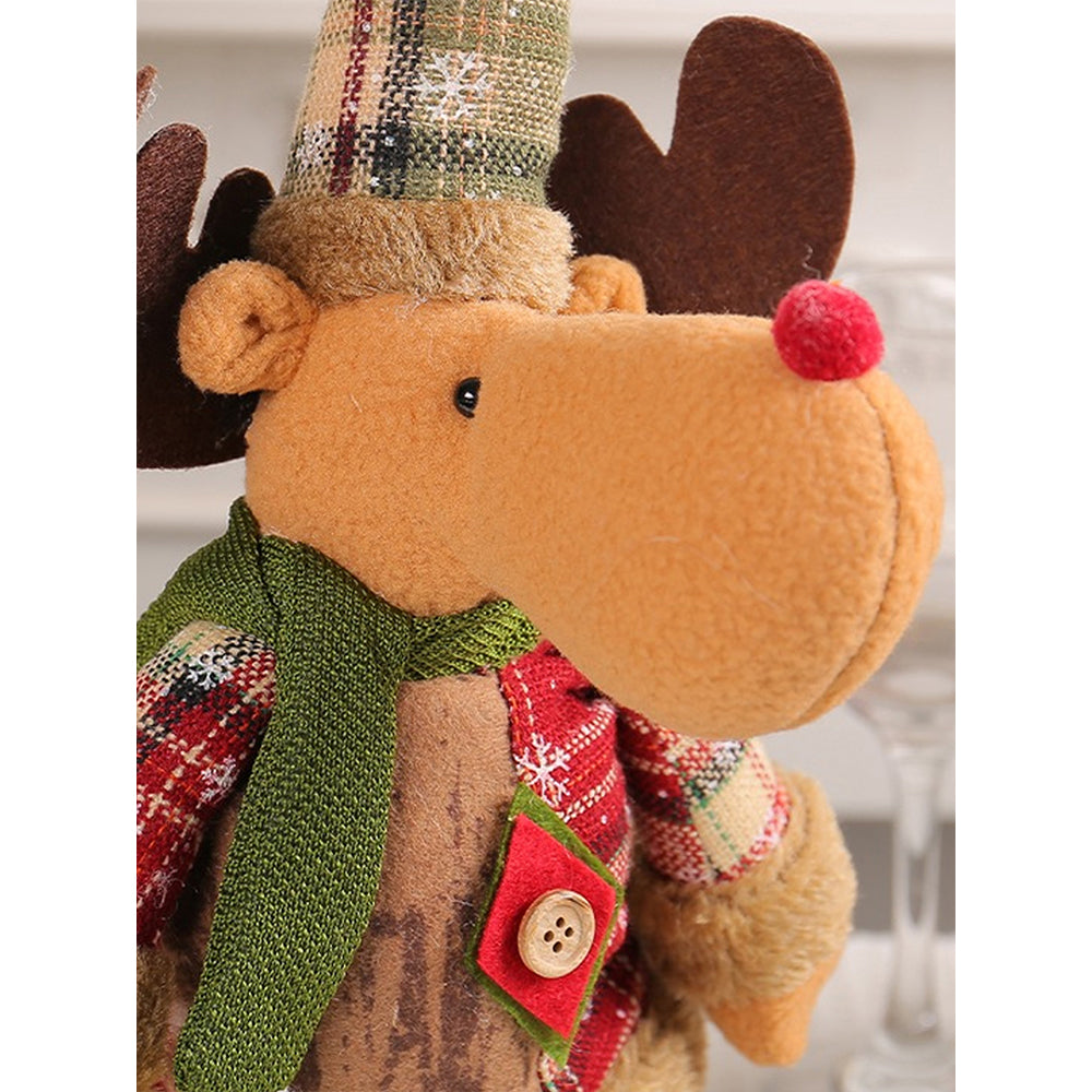 Extendable Legs Reindeer christmas Table and home Décor, 2.5 feet height