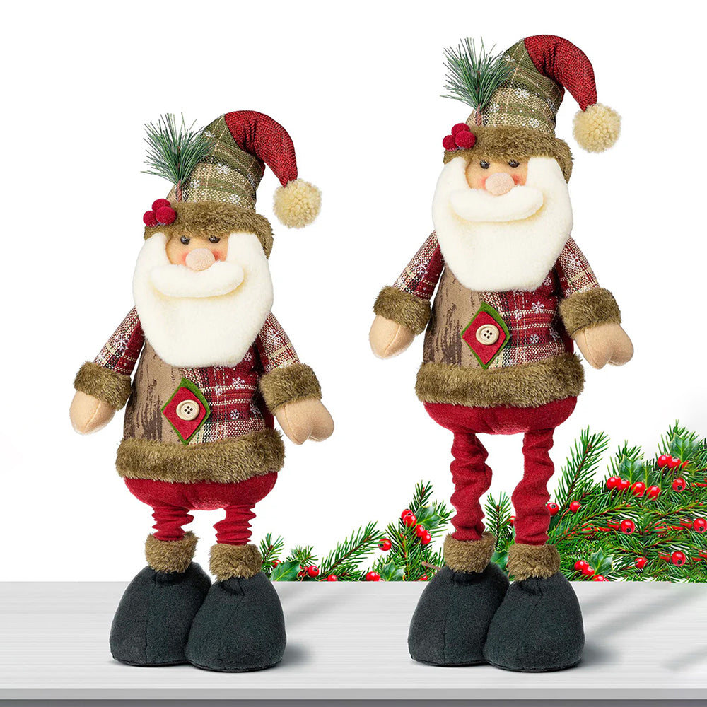 Extendable Legs Santa christmas Table and home Décor, 2.5 feet height