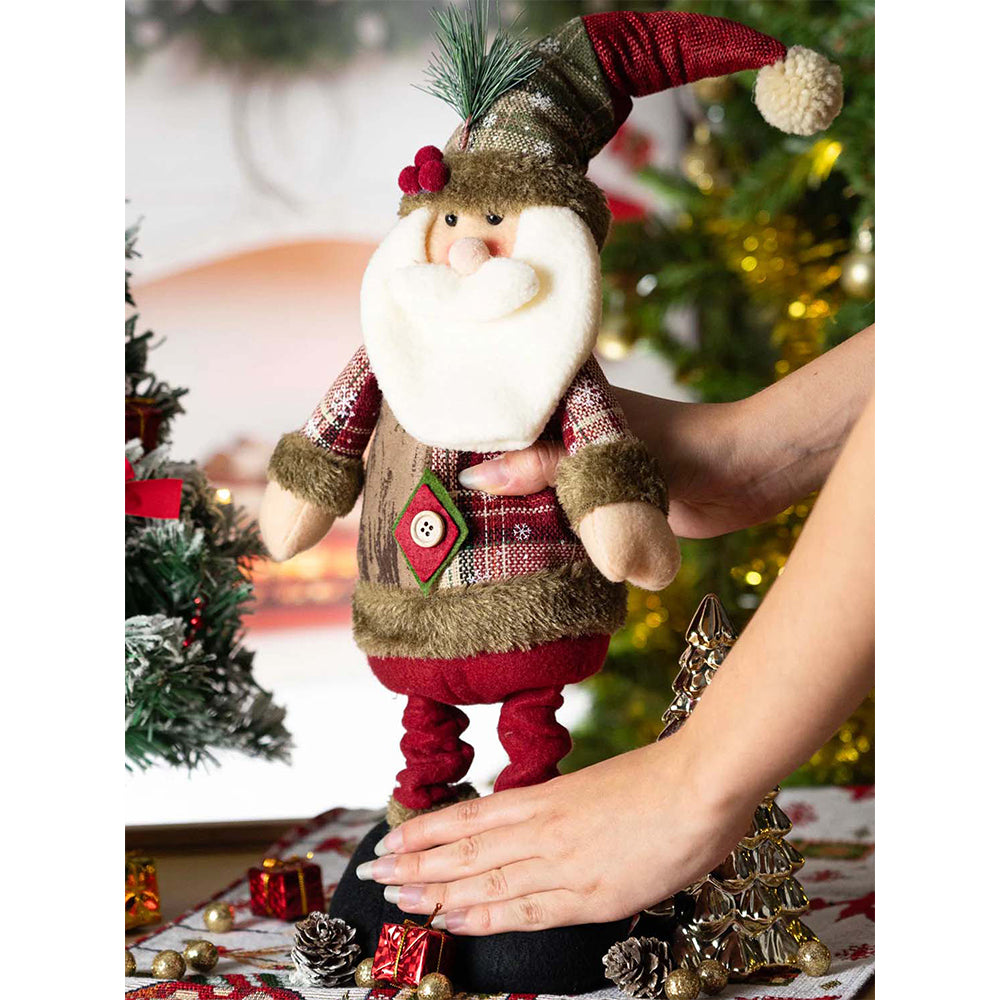 Extendable Legs Santa christmas Table and home Décor, 2.5 feet height