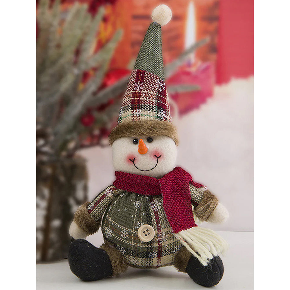 Extendable Legs Snowman christmas Table and home Décor, 2.5 feet height
