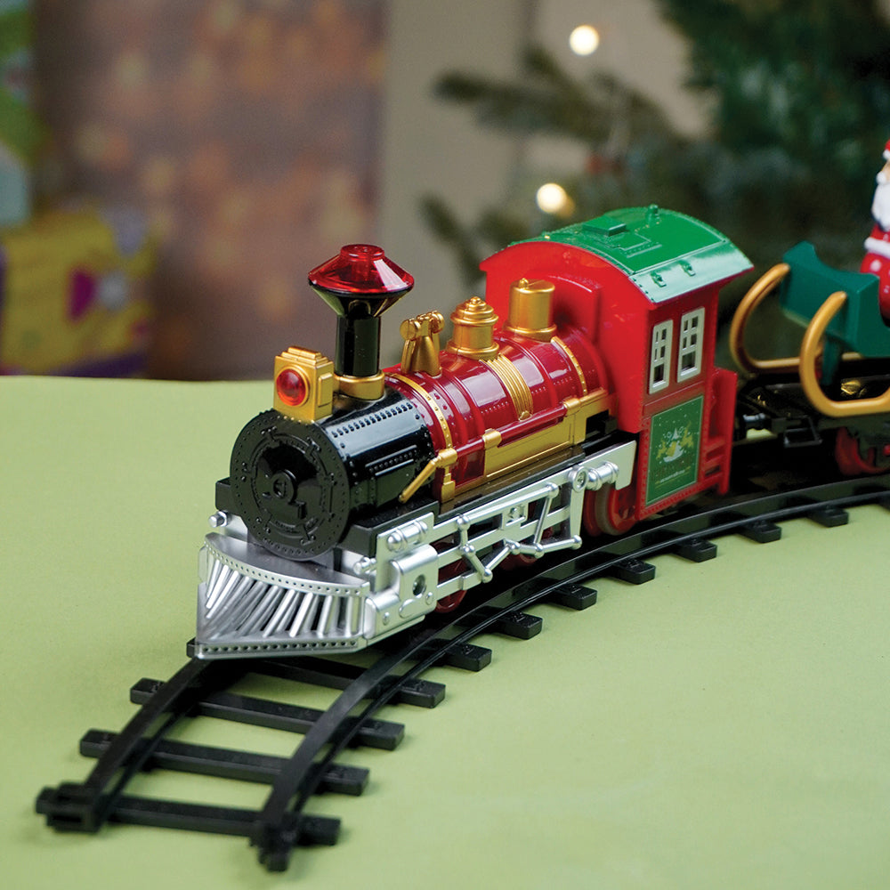 MC Train Tree with Light and Sound Christmas Tree Decoration.