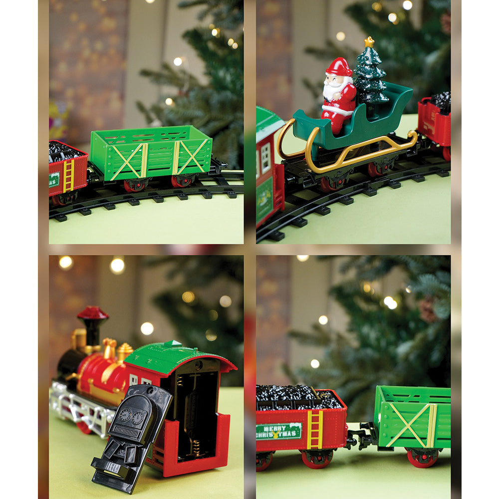 MC Train Tree with Light and Sound Christmas Tree Decoration.