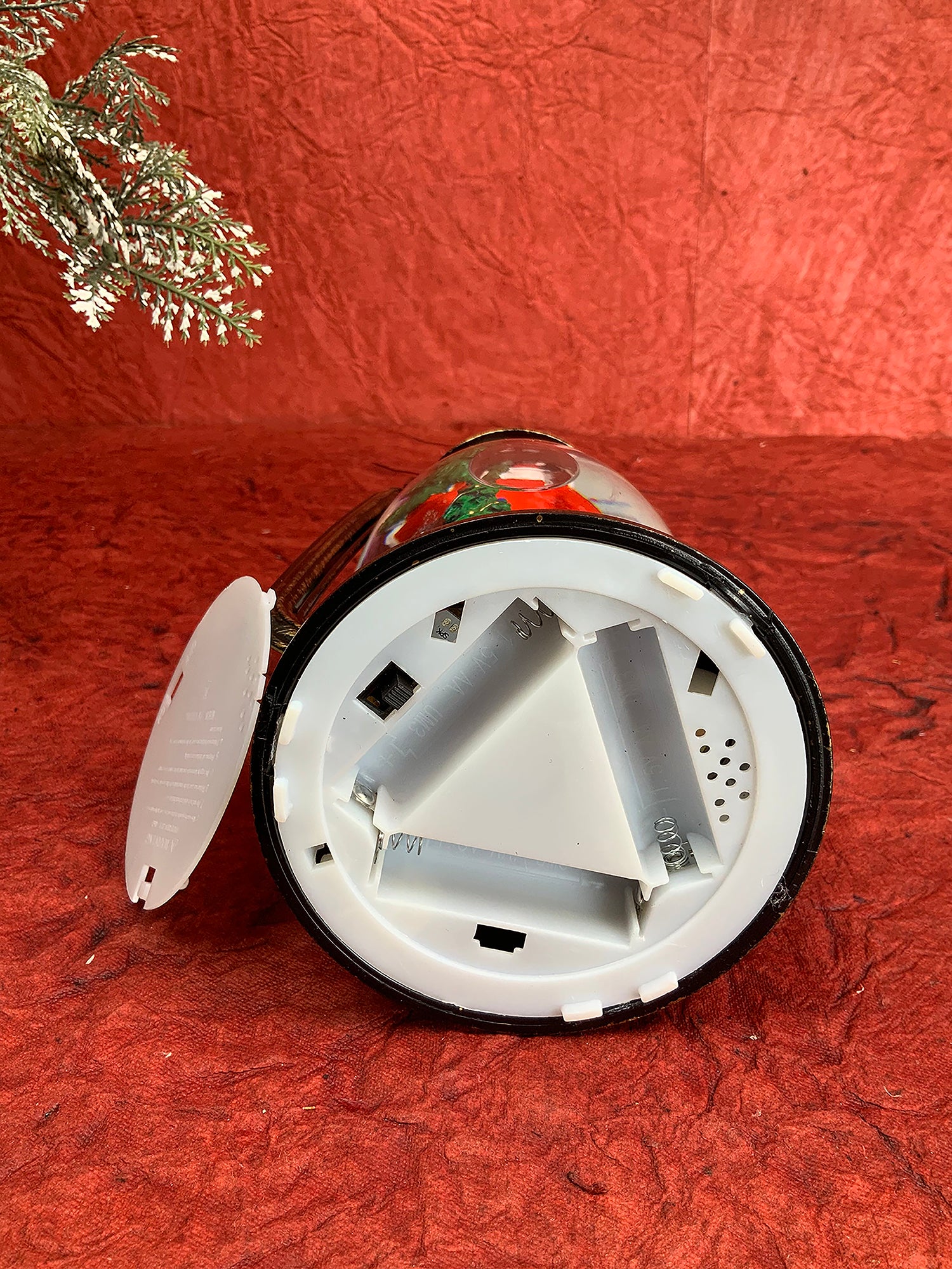Flying Deer Christmas Tree  Musical Glitter Water Light, Christmas Snow Lantern