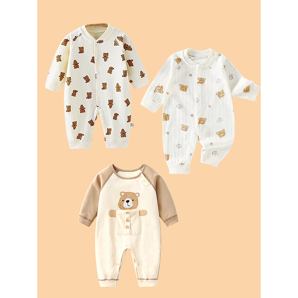 20 pcs Chubby Cream Teddy Face Birthday Gift Hamper set for Baby with travelling suitcase