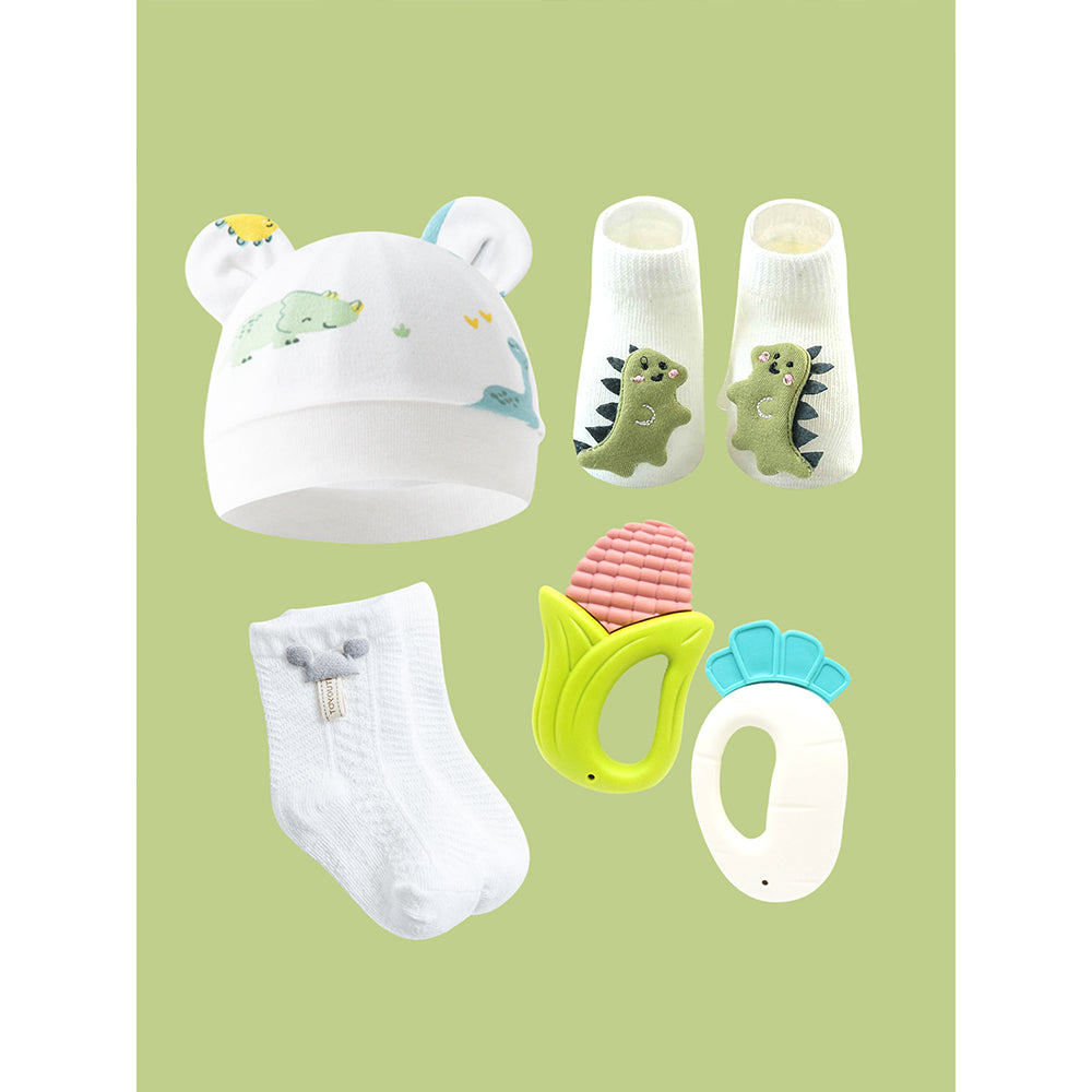 20 pcs Green Dream Big Baby Birthday Gift Hamper set for Baby with travelling suitcase