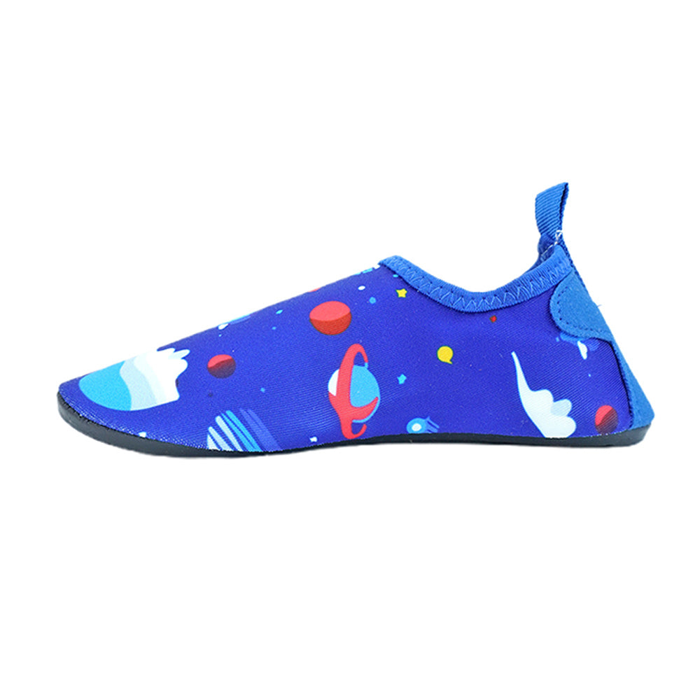 Blue Space Non-Slip Quick Dry Beach Shoes Kids