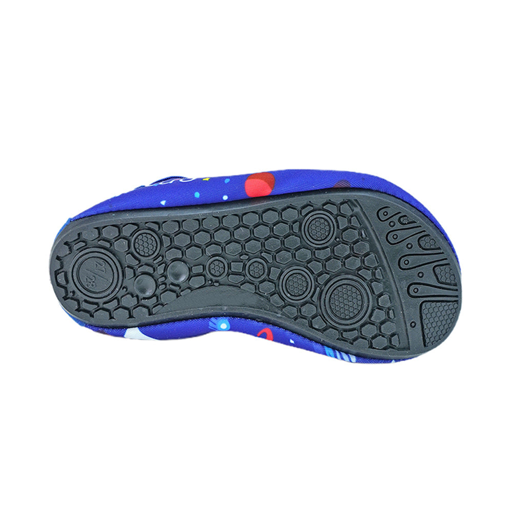 Blue Space Non-Slip Quick Dry Beach Shoes Kids