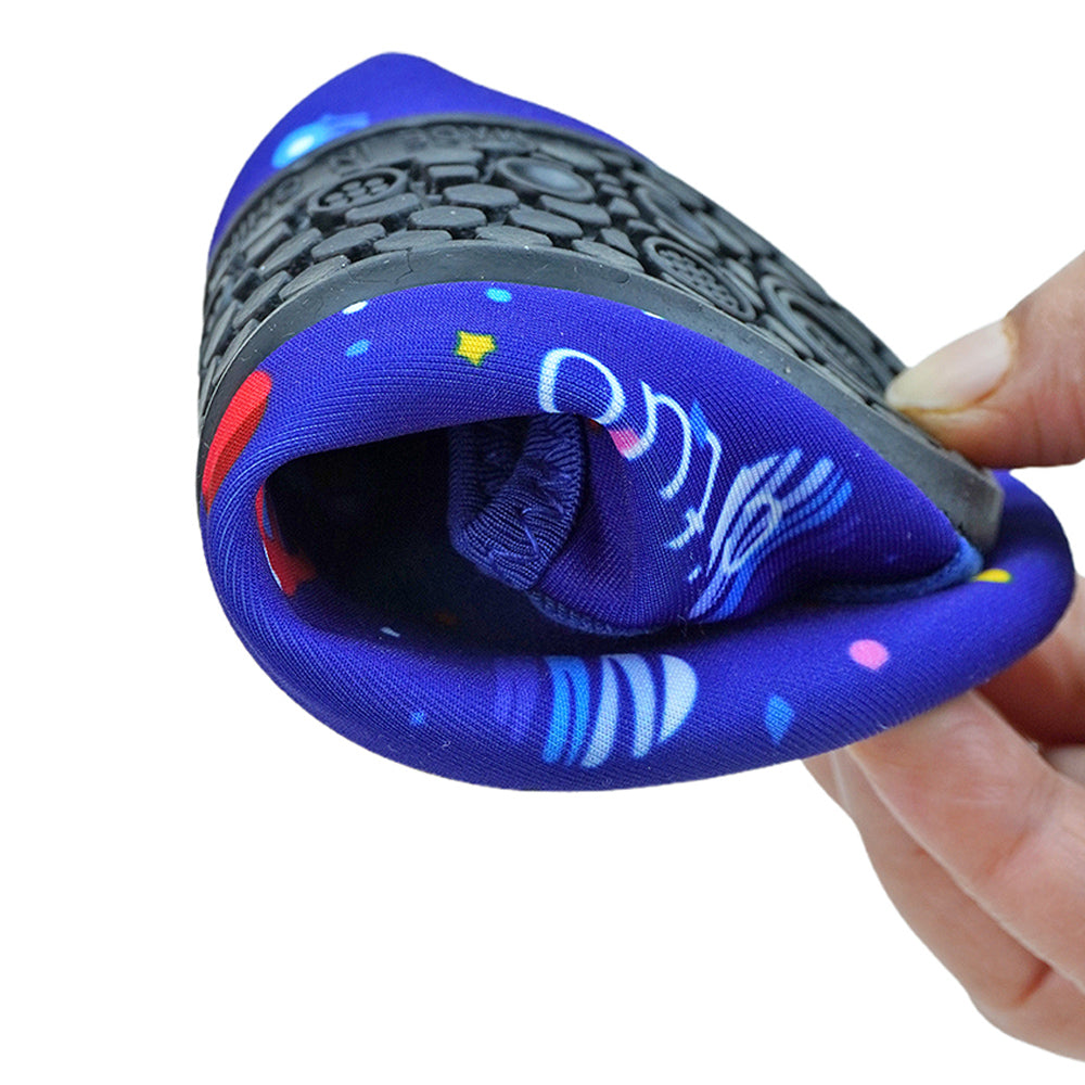 Blue Space Non-Slip Quick Dry Beach Shoes Kids