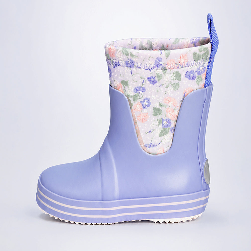 Ms. Lavendar Taylor, flexible Rubber Rain Gumboots for Toddlers & Kids