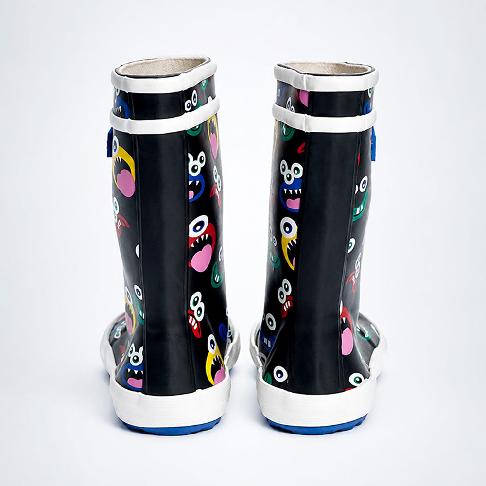 Mr.Pippy Monster, Rubber Rain Gumboots for toddlers & Kids