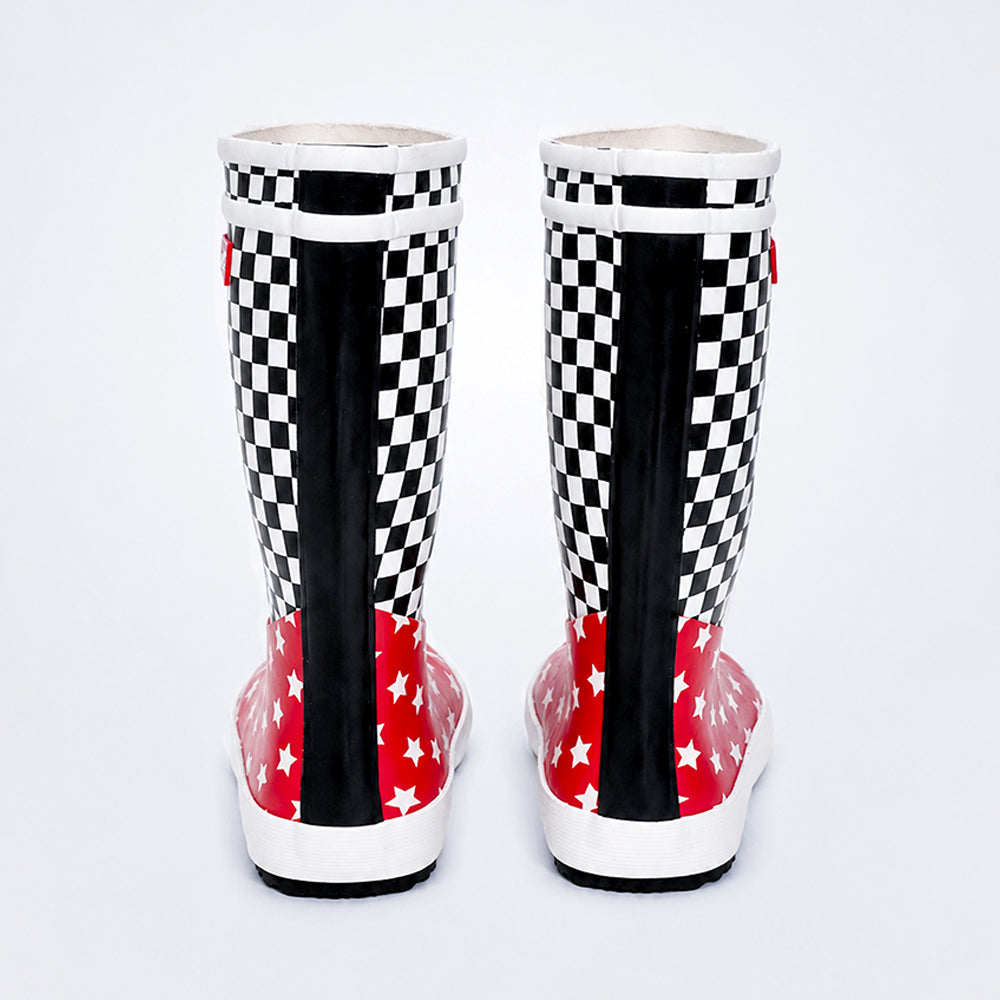 Ms. Starry Presley, Flexible Rubber Rain Gumboots for Kids