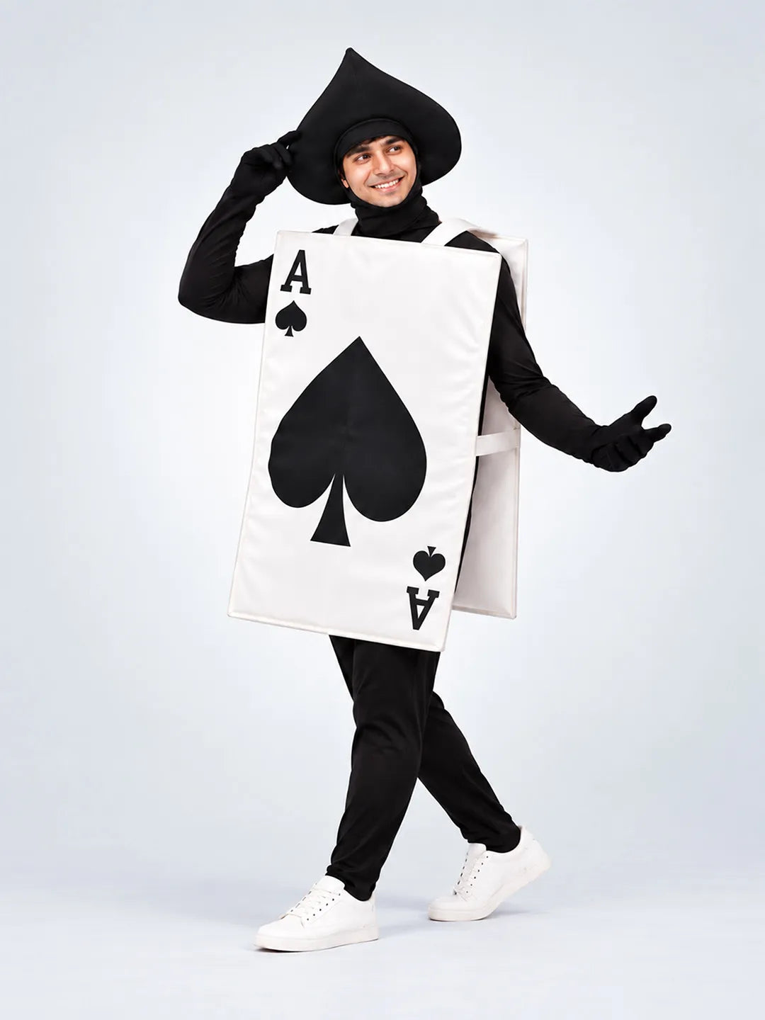 Ace of Spades Adult Halloween Costume Fancy Dress Up