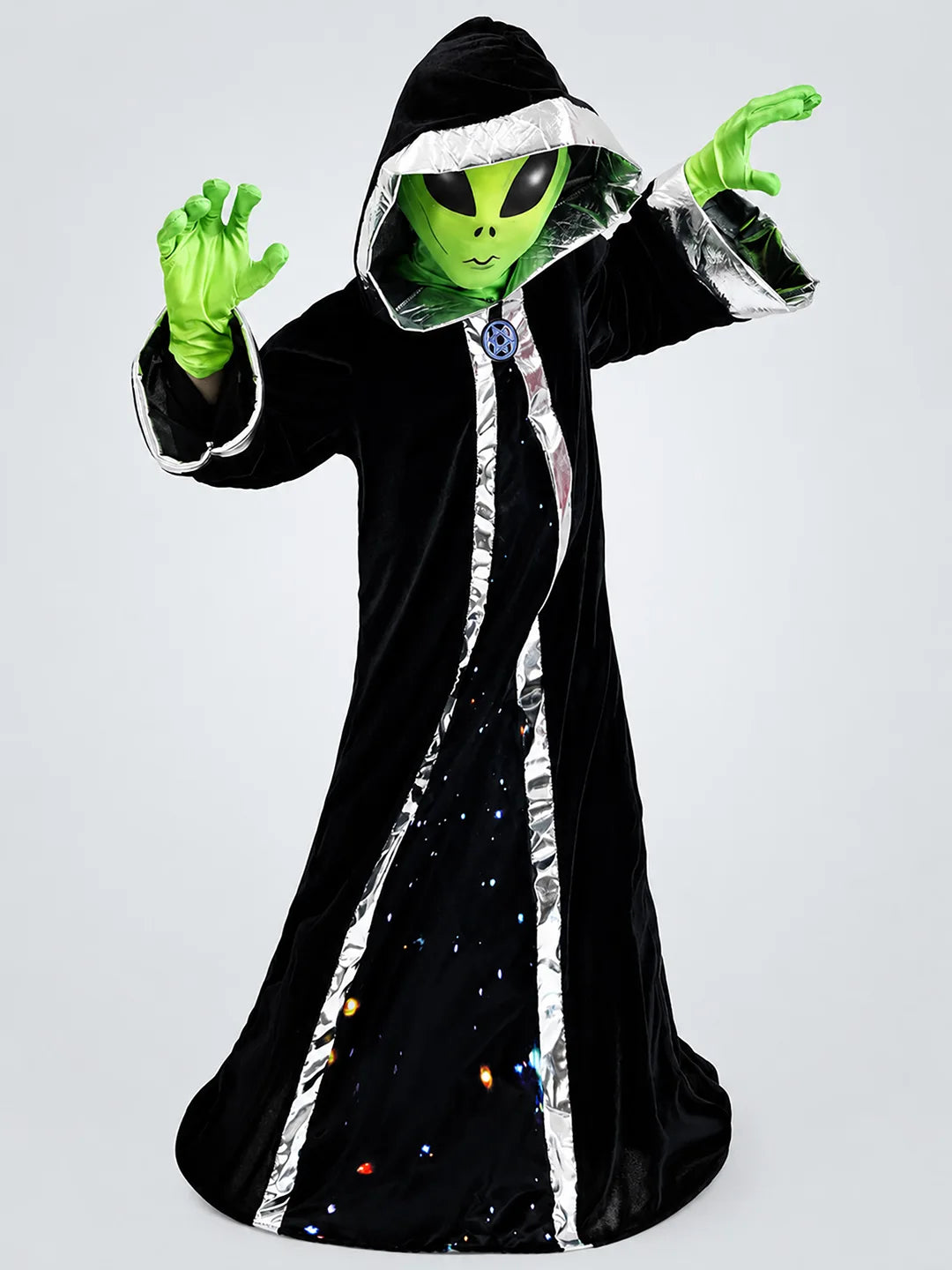 Outerspace Alien costume,Kids Halloween Costume Fancy Dress Up
