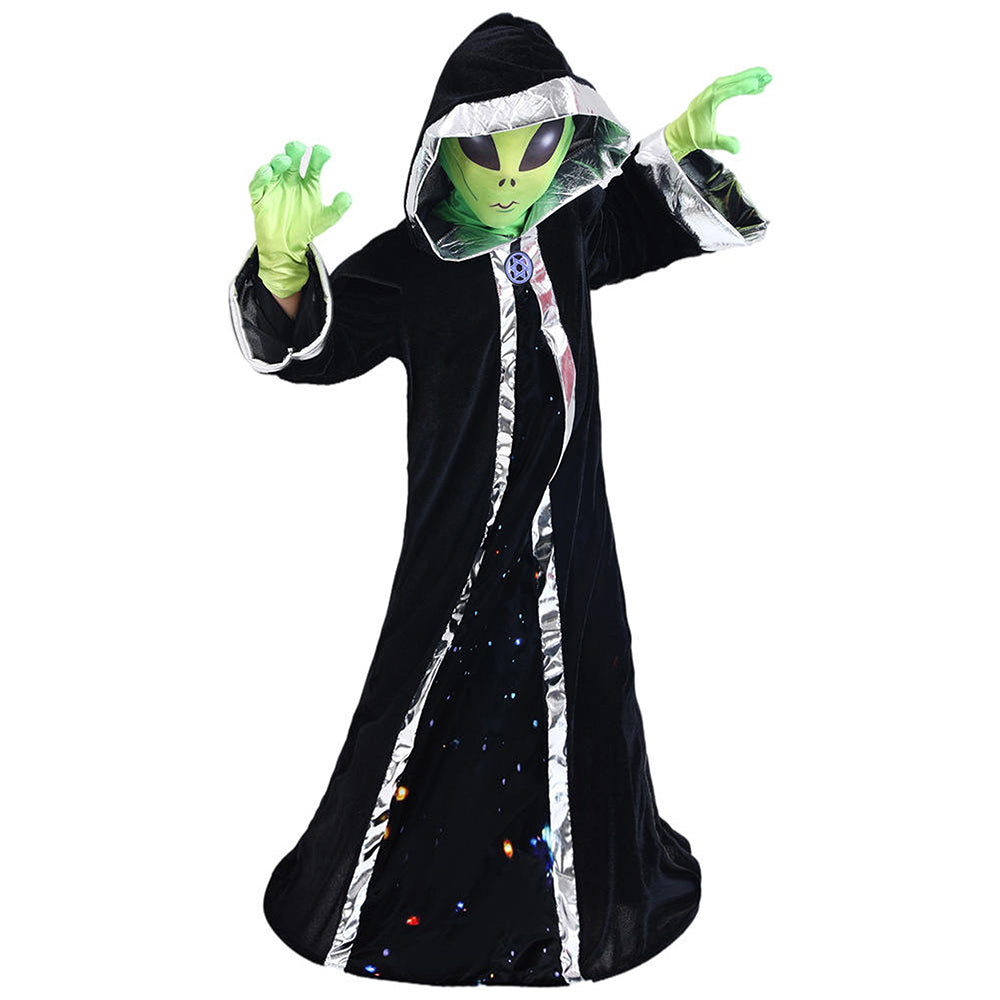 Outerspace Alien costume,Kids Halloween Costume Fancy Dress Up