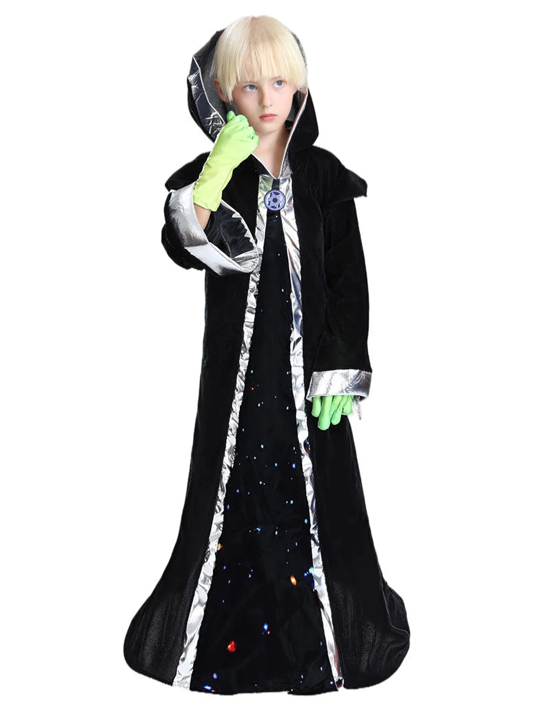 Outerspace Alien costume,Kids Halloween Costume Fancy Dress Up