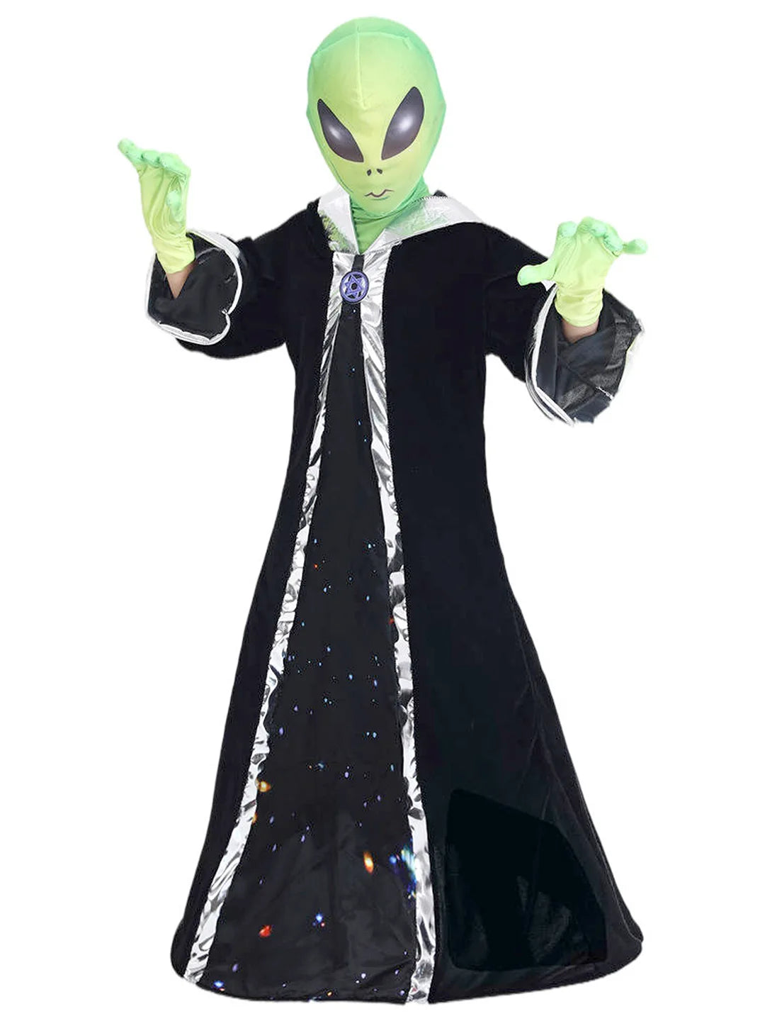 Outerspace Alien costume,Kids Halloween Costume Fancy Dress Up