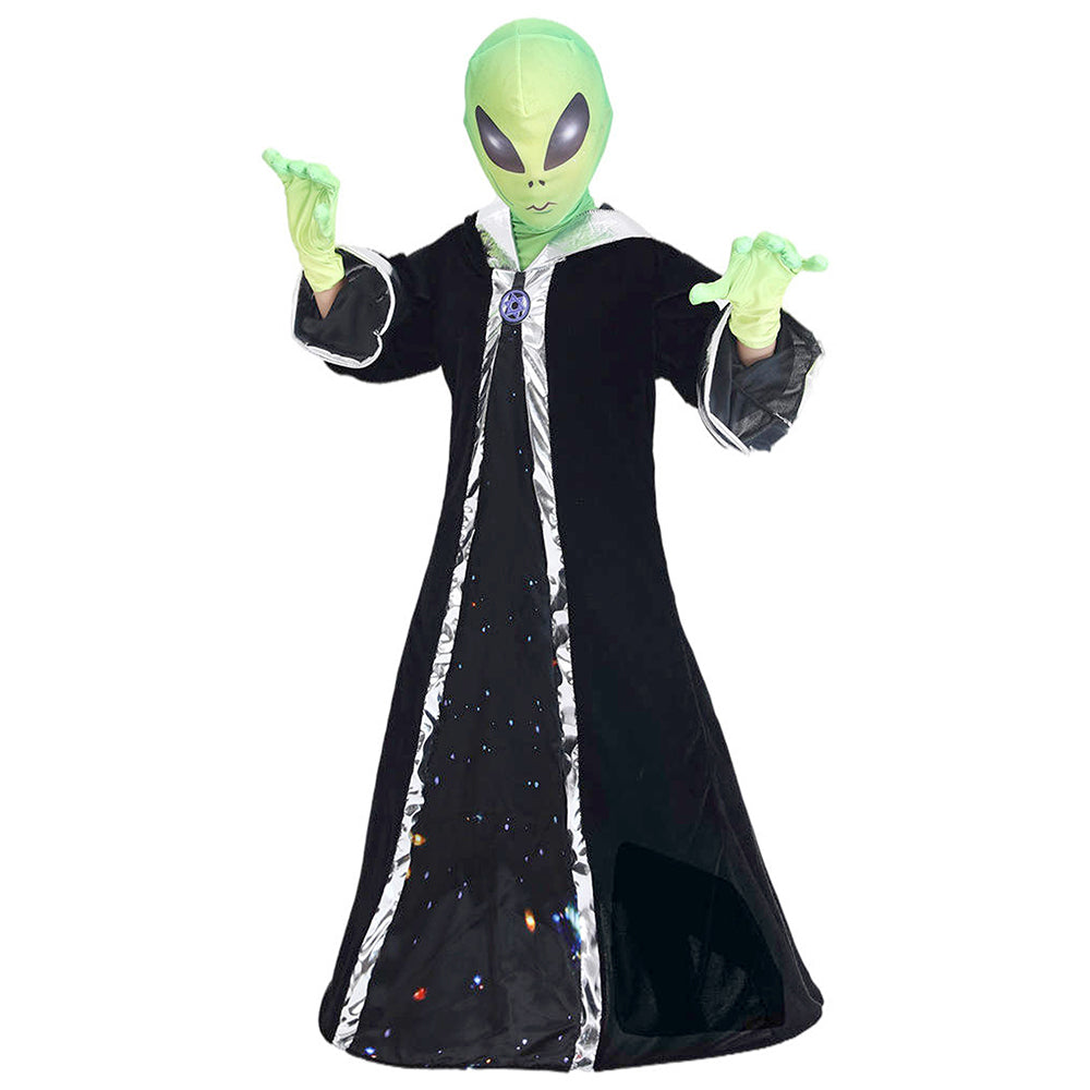 Outerspace Alien costume,Kids Halloween Costume Fancy Dress Up