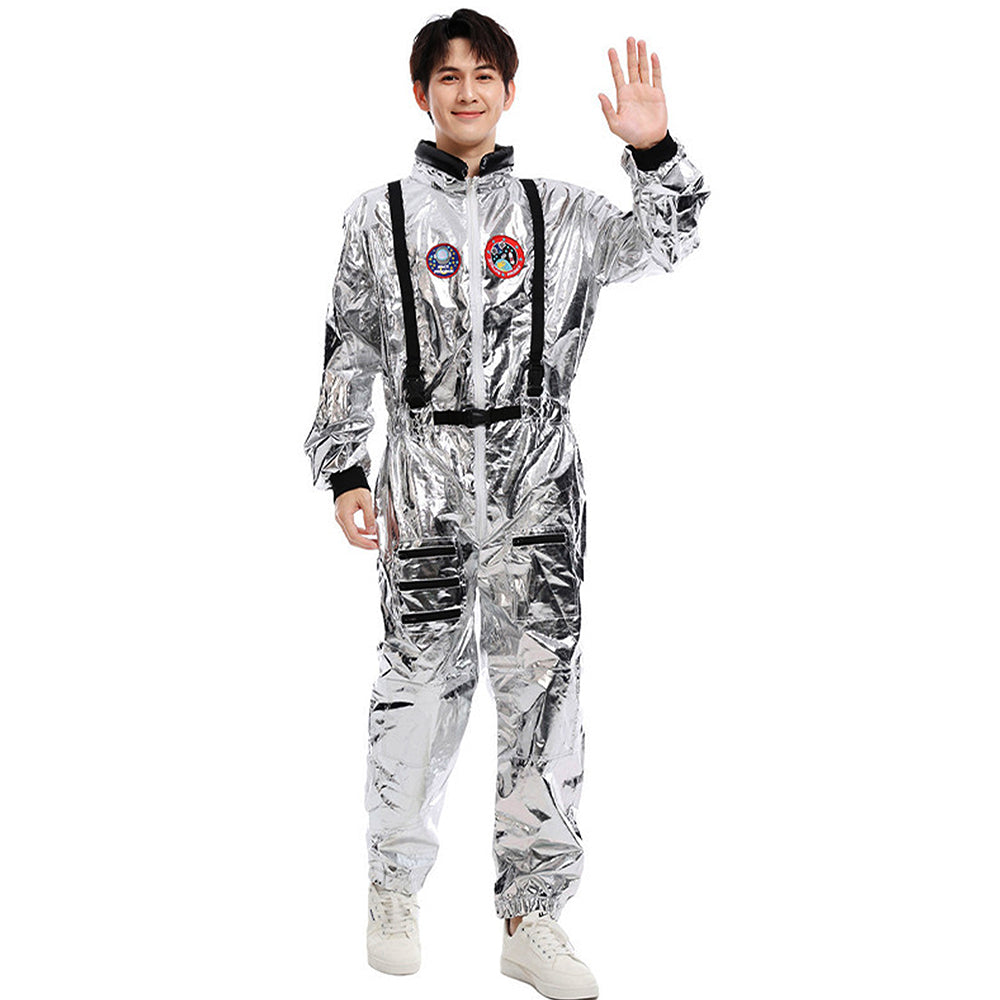 Space Astronaut Man, Adult Halloween Costume Fancy Dress Up