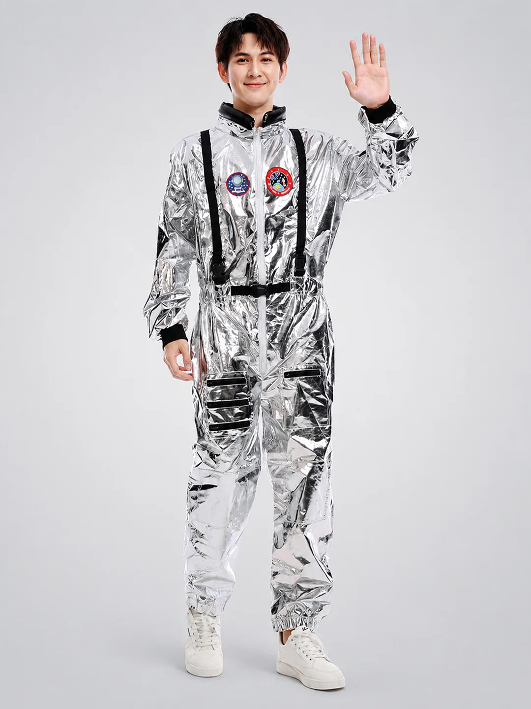 Space Astronaut Man, Adult Halloween Costume Fancy Dress Up