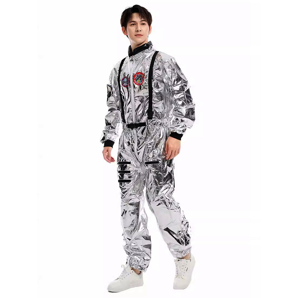 Space Astronaut Man, Adult Halloween Costume Fancy Dress Up