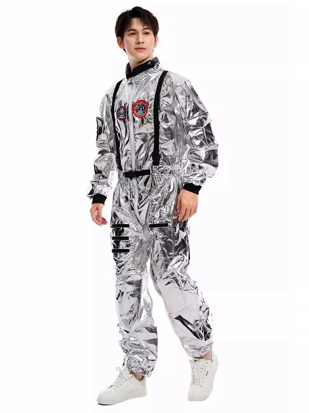 Space Astronaut Man, Adult Halloween Costume Fancy Dress Up
