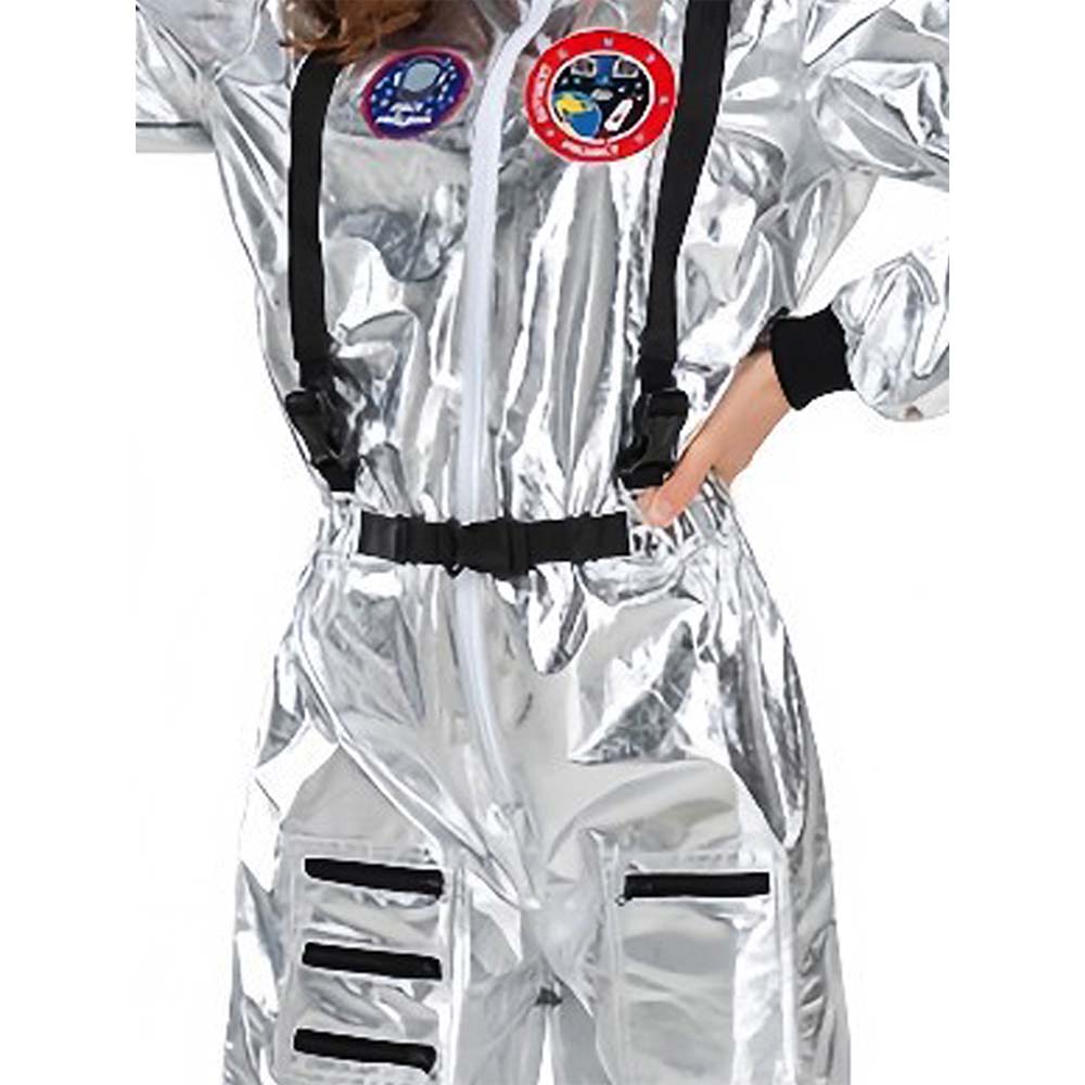 Space Astronaut Woman, Adult Halloween Costume Fancy Dress Up