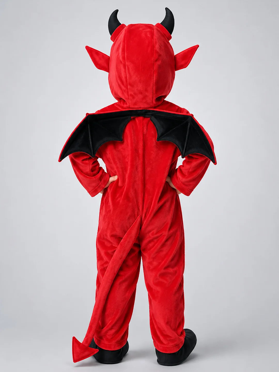 Black Red Devil, Kids Halloween Costume Fancy Dress Up