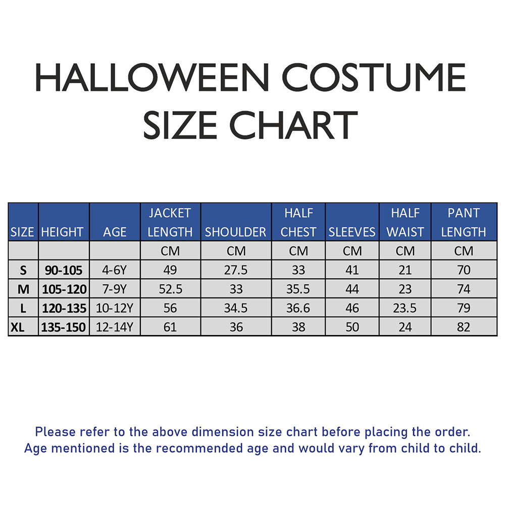 Black Coat one eye Pirate , Kids Halloween Costume Fancy Dress Up