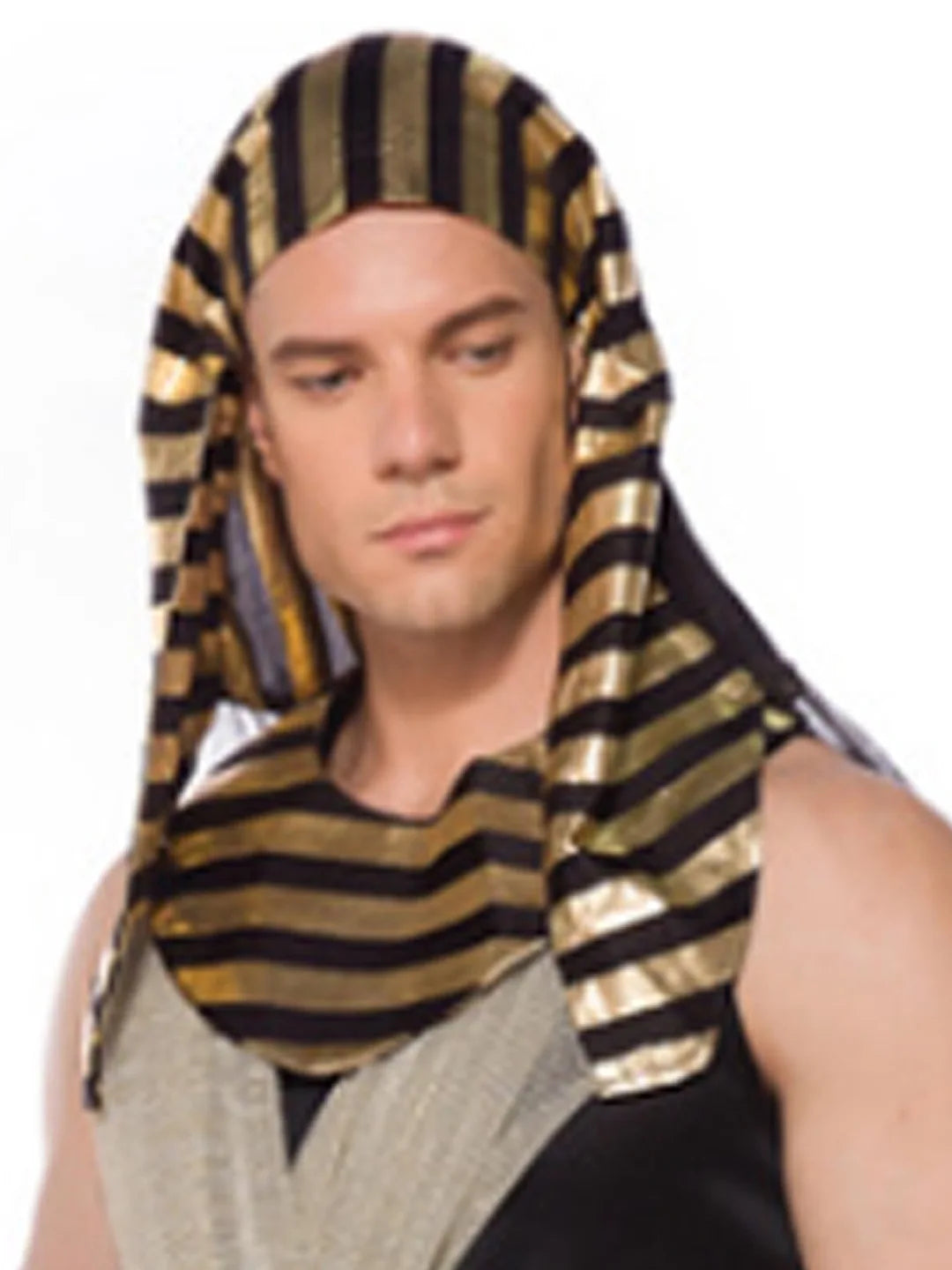 Black Egyptian King, Adults Halloween Costume Fancy Dress Up