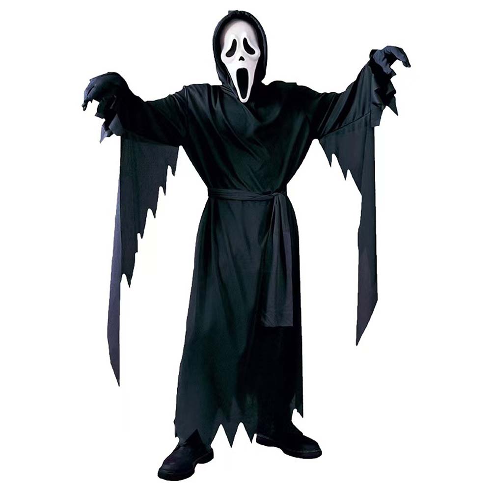 Black Ghost , Adult Halloween Costume Fancy Dress Up