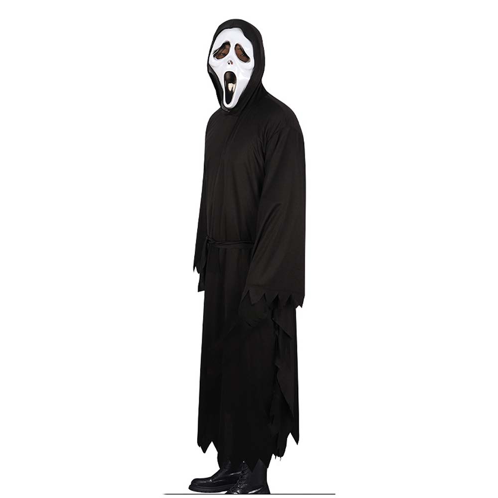 Black Ghost , Adult Halloween Costume Fancy Dress Up
