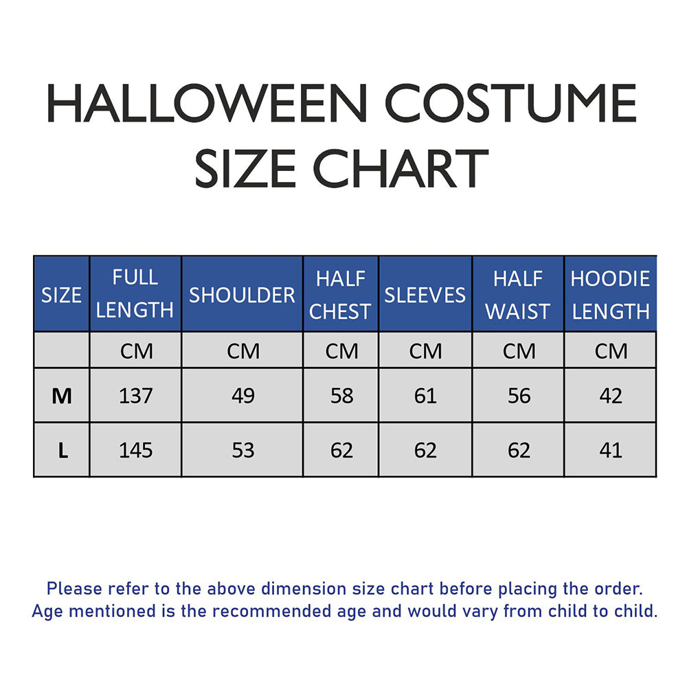 Black Ghost , Adult Halloween Costume Fancy Dress Up