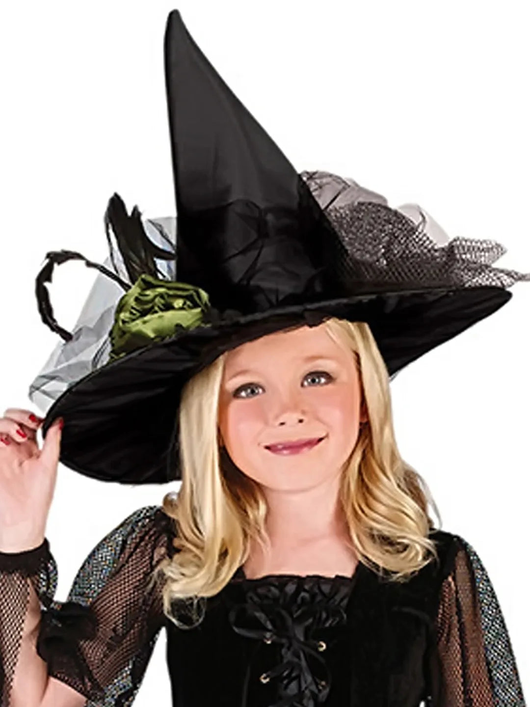 Black and Green Witch , Kids Halloween Costume Fancy Dress Up