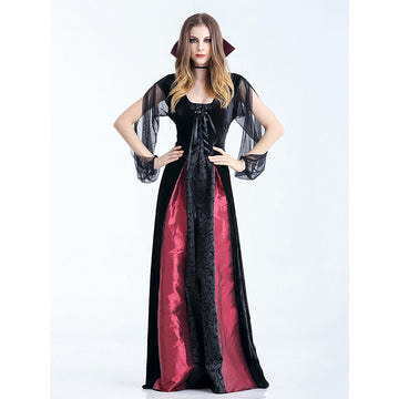 Black & Red Witch Adult Costume Fancy Dress Up