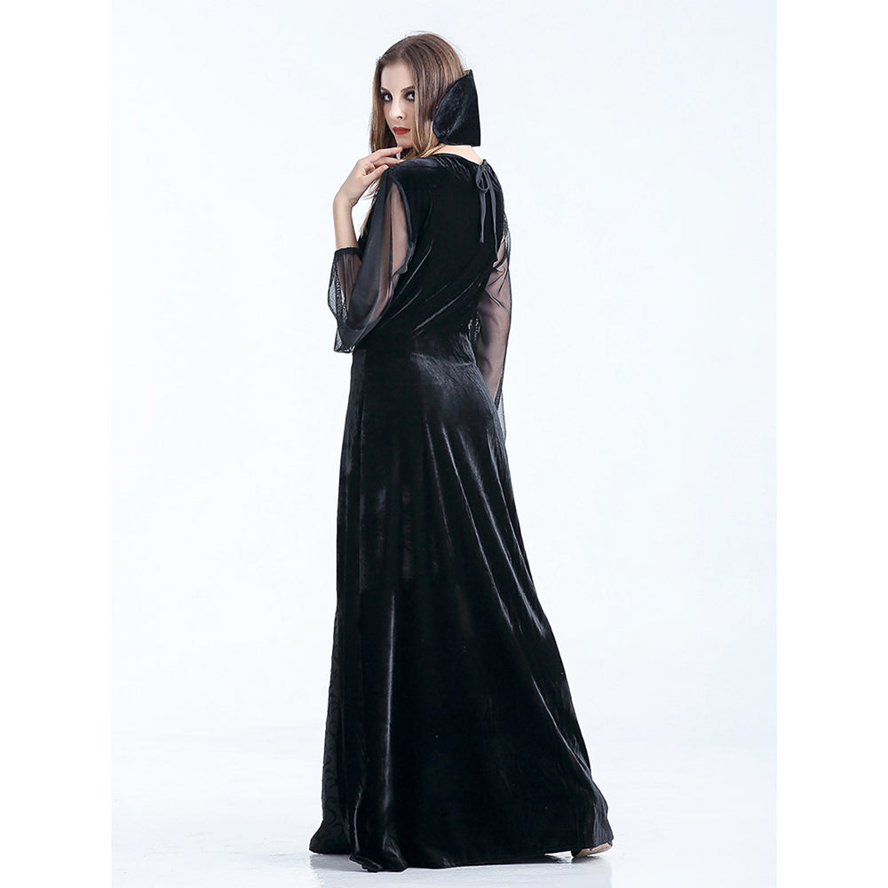 Black & Red Witch Adult Costume Fancy Dress Up