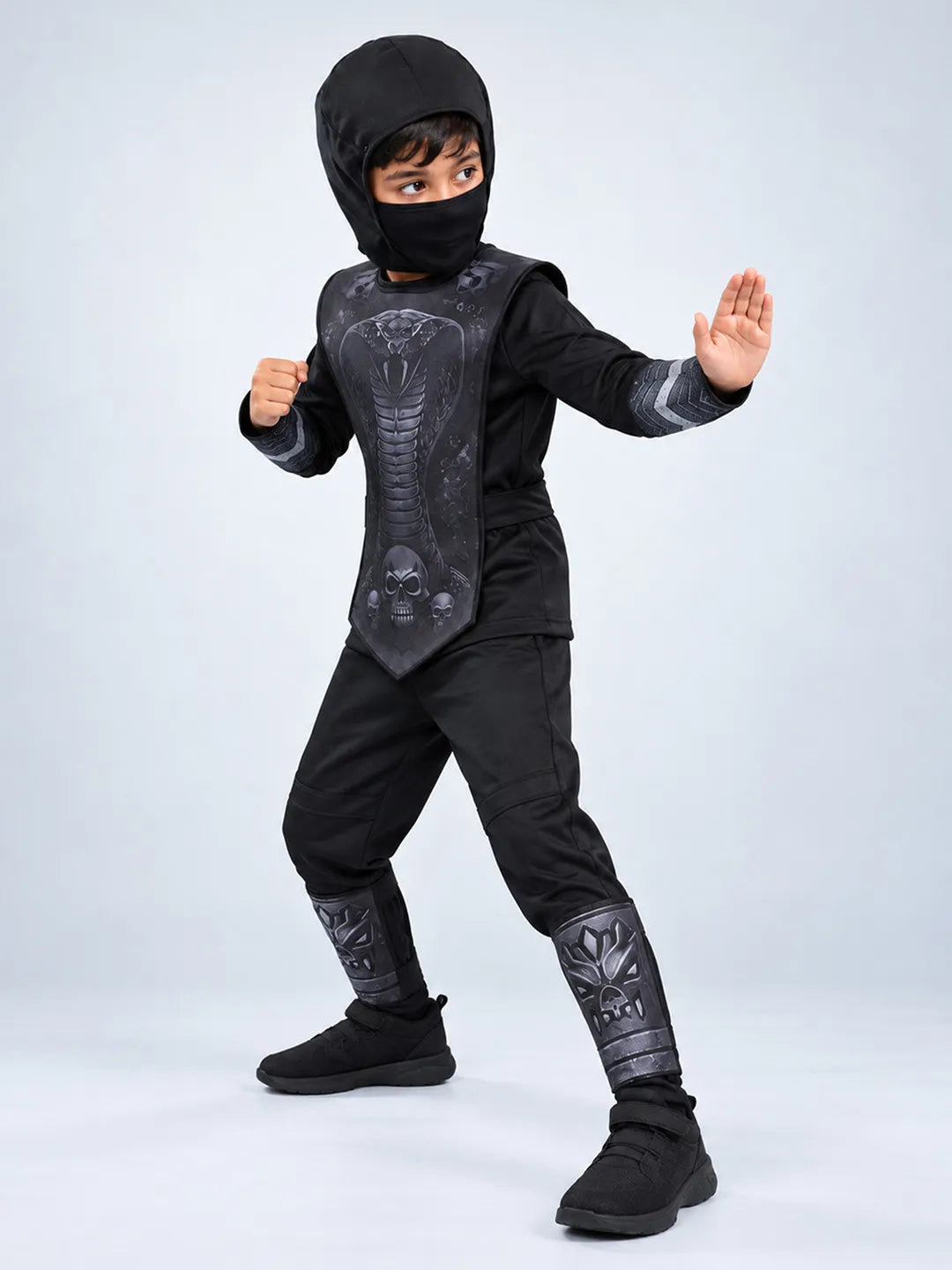 Black Viper Ninja, Kids Halloween Costume Fancy Dress Up