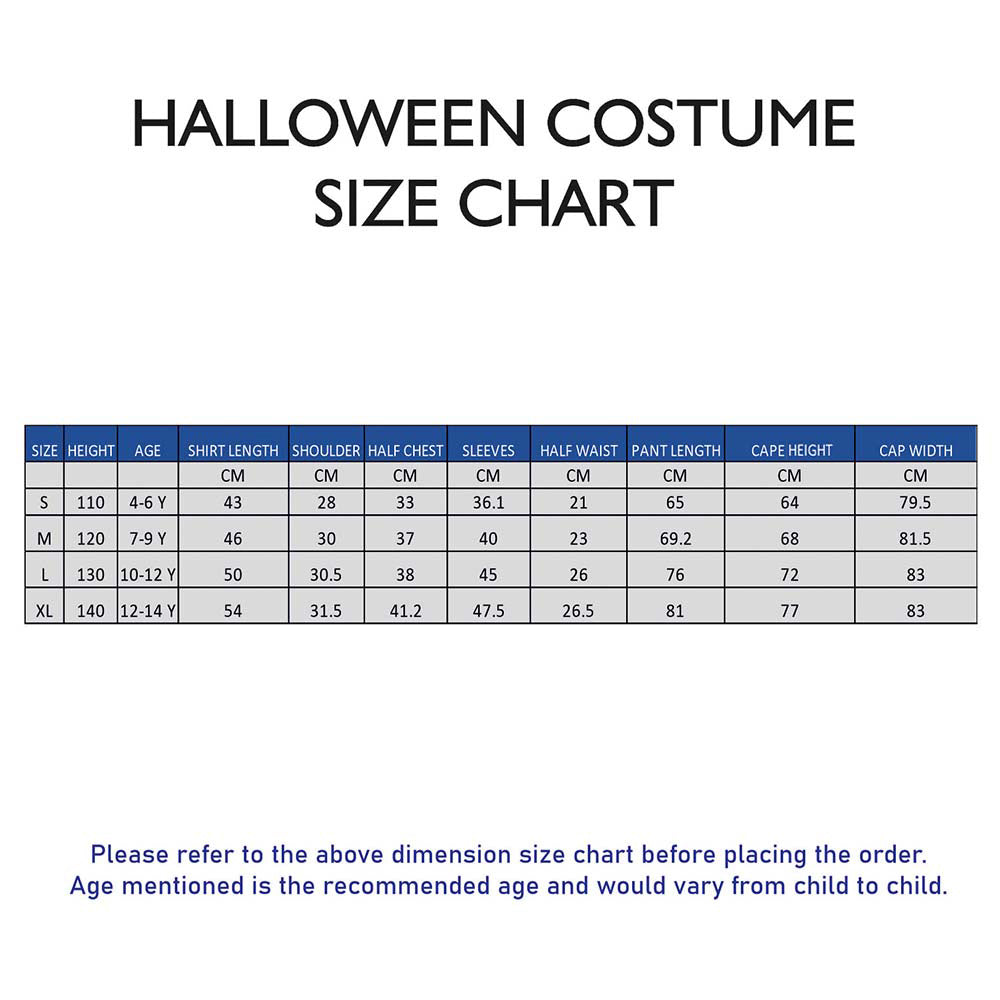 Bloodsuck Vampire ,Kids Halloween Costume Fancy Dress Up