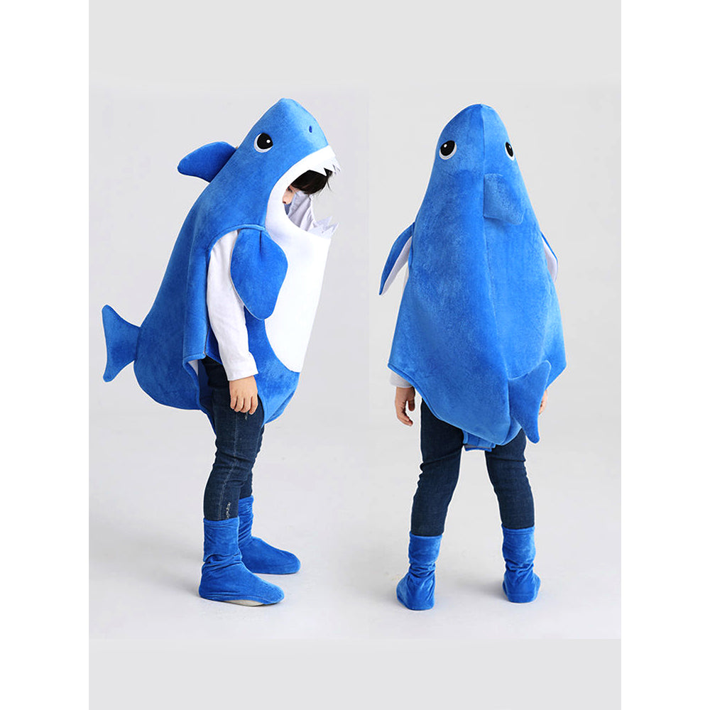 Blue Baby Shark, Kids Halloween Costume Fancy Dress Up