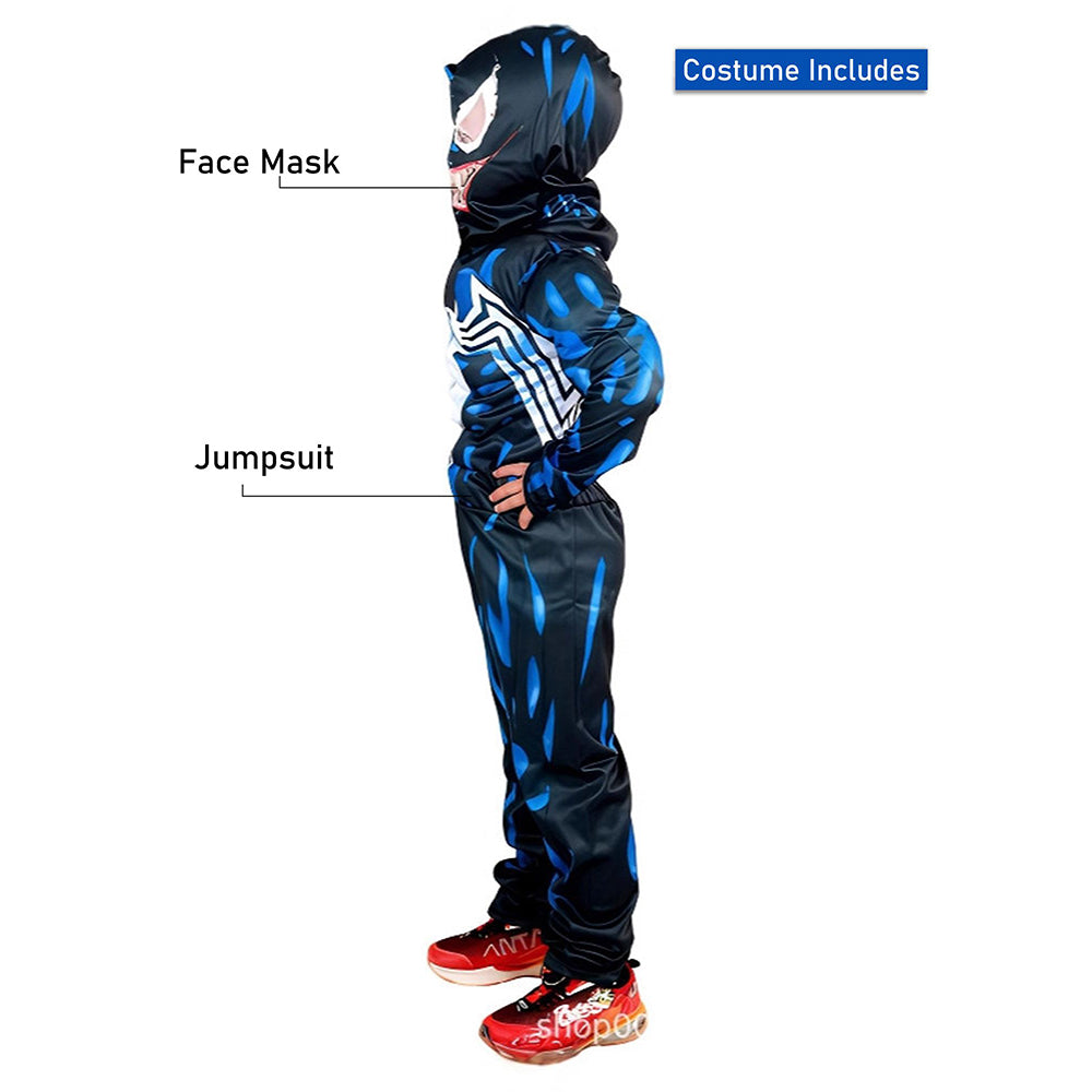 Blue Spider,Kids Halloween Costume Fancy Dress Up